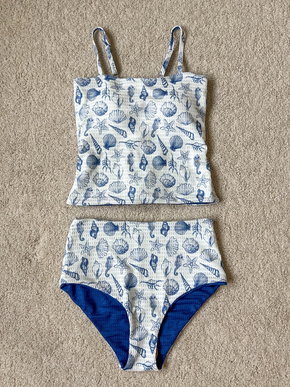 RAD Swim Tween Saylor Reversible Tankini Set